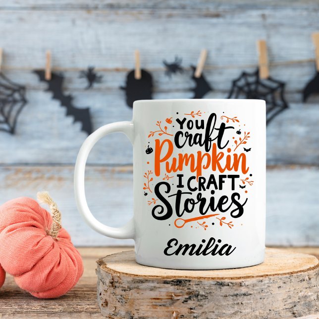 I Craft Stories Custom Halloween Tasse für Schrift (Von Creator hochgeladen)