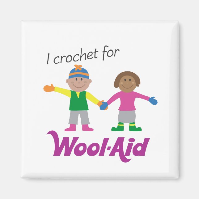 I Crochet pour aimant laine-aide (Devant)