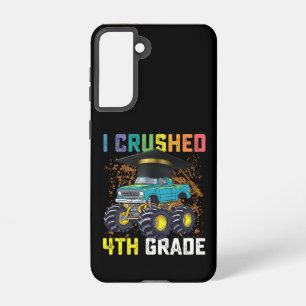 I Crushed 4th Grade Monster Truck Abschluss Samsung Galaxy Hülle