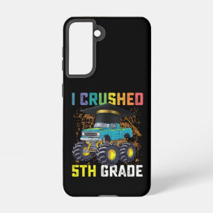 I Crushed 5th Grade Monster Truck Abschluss Samsung Galaxy Hülle