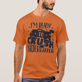 I Crushed Kindergarten Monster Truck Abschluss 20 T-Shirt