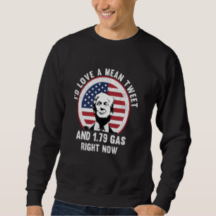 I D Liebe eines Gemeinen Tweet und 1 79 Gas gerade Sweatshirt