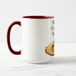 “I’d rather fall in chocolate” Humorous mug Tasse
