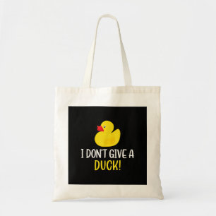 I Davon Give a Duck Funny Rubber Duck Men Women Tragetasche