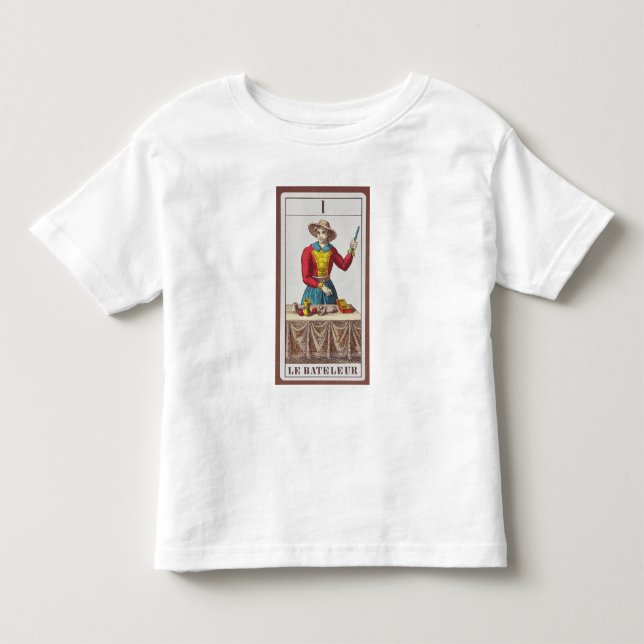 I der Magier, sieben Tarotkarten Kleinkind T-shirt (Vorderseite)