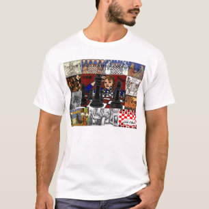 I der Schach-Spieler u. die Schach-Geschichte T-Shirt