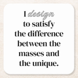 I Design Paper Untersetzer