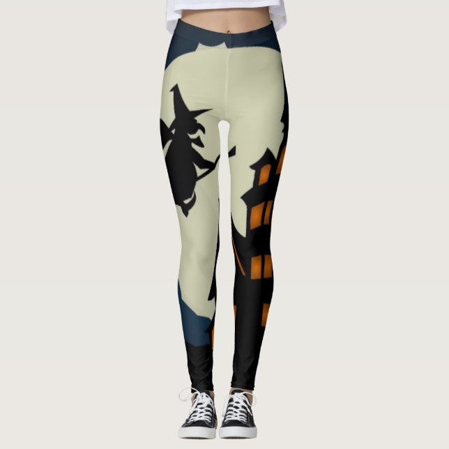 i Designer Halloween Leggings (Devant)