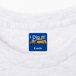 I Didy It Design - Kleines quadratisches Bekleidun Etiketten
