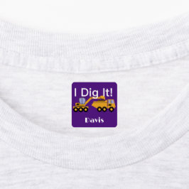 I Didy It Design - Kleines quadratisches Bekleidun Etiketten