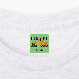 I Didy It Design - Kleines quadratisches Bekleidun Etiketten