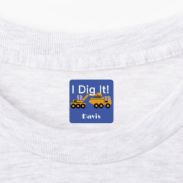 I Didy It Design - Kleines quadratisches Bekleidun Etiketten