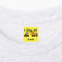 I Didy It Design - Kleines quadratisches Bekleidun Etiketten