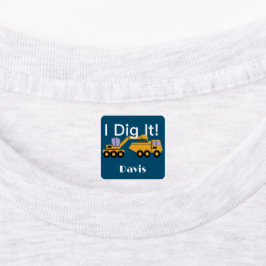 I Didy It Design - Kleines quadratisches Bekleidun Etiketten