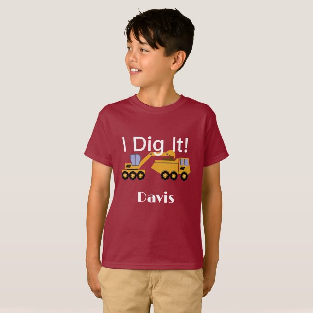 I Died It Design - Kids' Basic T - Shirt (Vorne ganz)
