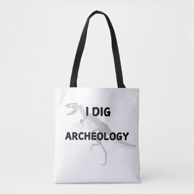 "I Dig Archäologie" Tasche (Vorderseite)