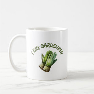 I Dig Garening Funny Gardens Kaffeetasse
