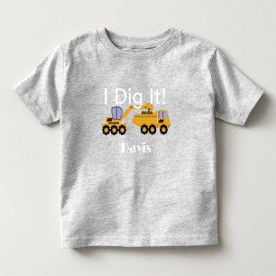 I Dig It Design - Kleinkind Fine Jersey T - Shirt