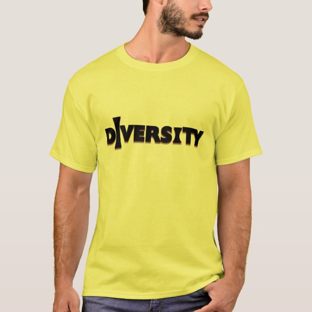 I DIVERSITY T - SHIRT (Vorderseite)