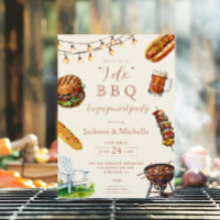 I DO GRILLEN barbeque Verlobungsparty