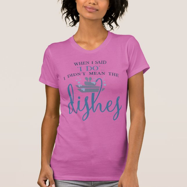 i do Tshirt design drôle tee graphique (Devant)