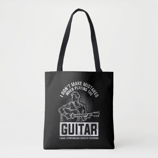 I Don't Make Mistakes When Playing The Guitar Tasche (Vorderseite)