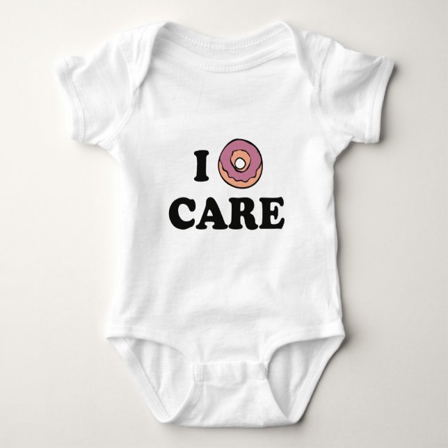 I Donut Care Baby Strampler (Vorderseite)