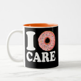 I Donut Care Zweifarbige Tasse