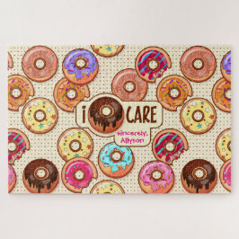 I Doughnut Care Niedlich Funny Donut Sweet Leckere