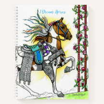 I DREAM HORSES Livre créatif de Linda Dalziel