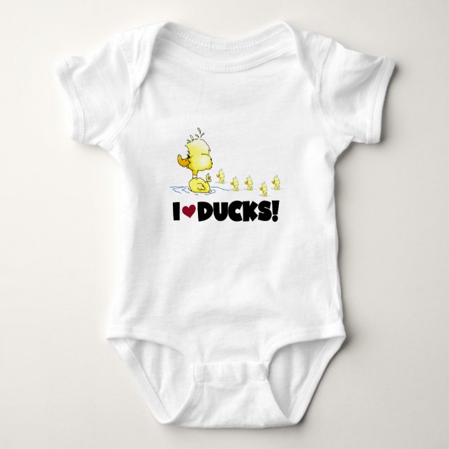 I duckt Liebe T-Shirts und Geschenke (Vorderseite)