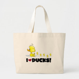 I duckt Liebe T-Shirts und Geschenke Jumbo Stoffbeutel