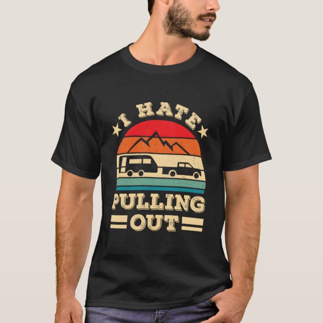 I E Pulling Ou Camg Trailer T-Shirt (Vorderseite)