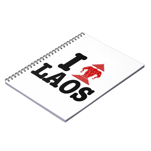 I Erawan (Liebe) Laos Notizblock (Linke Seite)