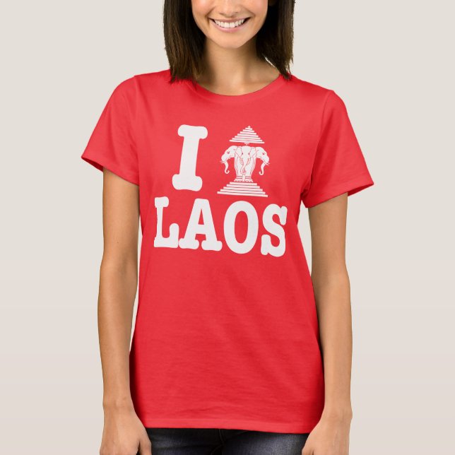 I Erawan (Liebe) Laos T-Shirt (Vorderseite)