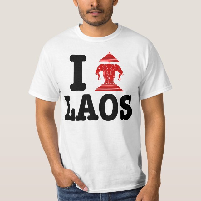 I Erawan (Liebe) Laos T-Shirt (Vorderseite)