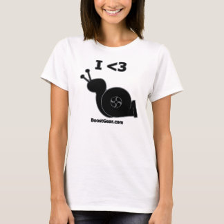 I escargot de Turbo de coeur - le T-shirt des