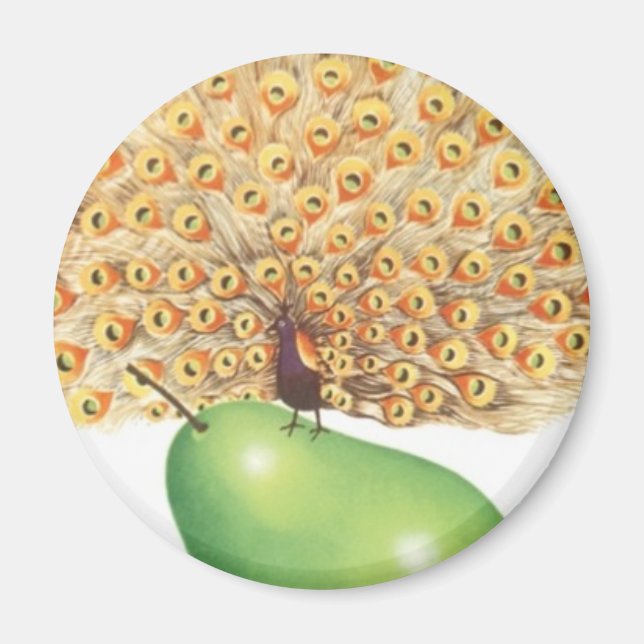 I Extravagant Birnen Magnet (Vorne)