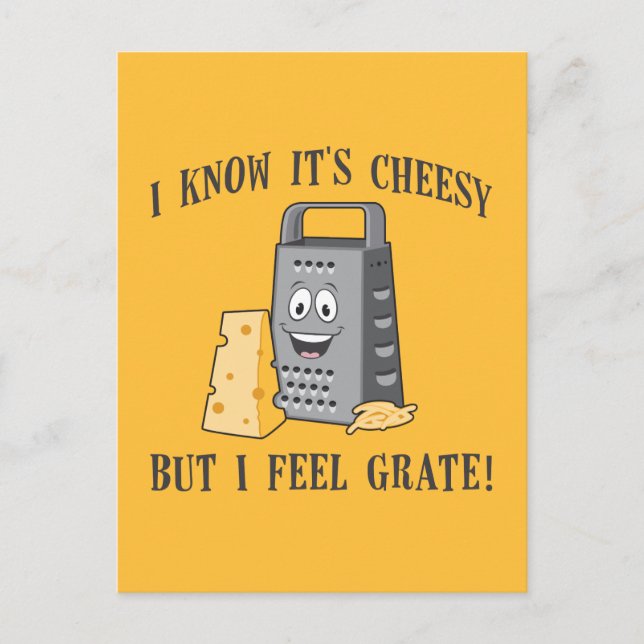 I Feel Grate Postkarte (Vorderseite)