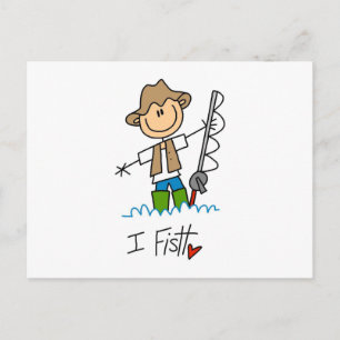 I Fish Postkarte