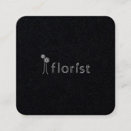 i floristさまショップカード１（角丸） quadratische visitenkarte