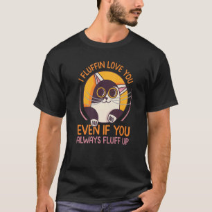 I Fluffin Liebe Sie auch, wenn Sie immer nach oben T-Shirt