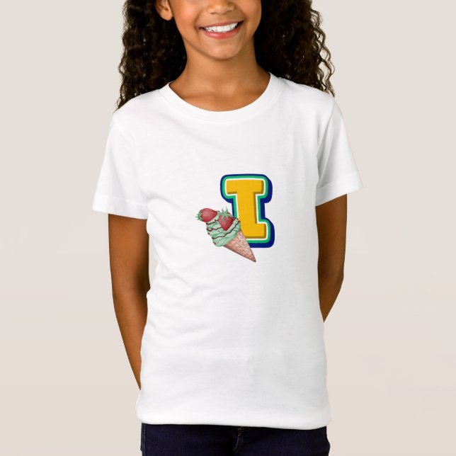 I for Ice cream T-Shirt (Vorderseite)