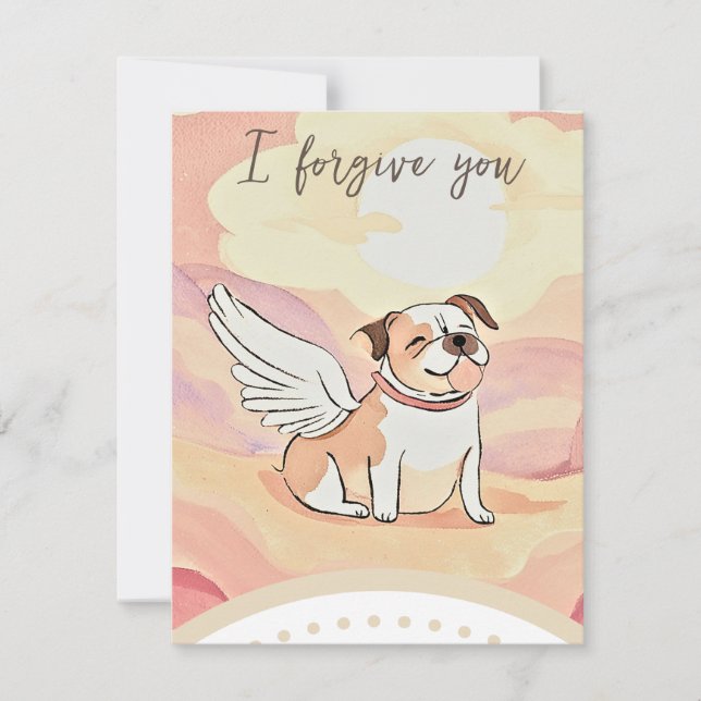 i forgive you  einladung (Vorderseite)