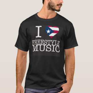 I FOTOREZEPTOR-HERZ-FREISTIL-MUSIK-SCHWARZES T-Shirt