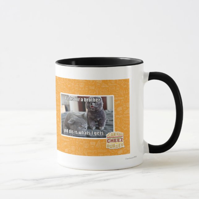 I fragt für einen Bruder Tasse (Rechts)