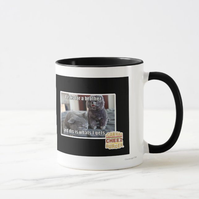 I fragt für einen Bruder Tasse (Rechts)