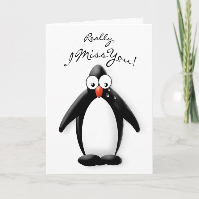I FRÄULEIN YOU - PENGUIN-SAMMLUNG - LIEBE KARTE (Vorderseite)