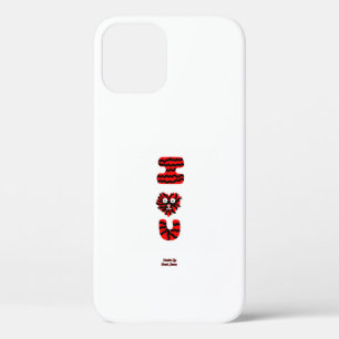 I Fuzzy U Apple iPhone 12 Coque