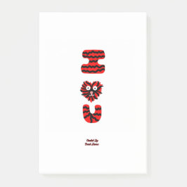 I Fuzzy U Post-it Notes (10,2 cm x 15,2 cm) Post-it Klebezettel